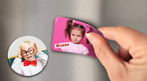 Magnet photo personnalisé: photo magnétique pour frigo